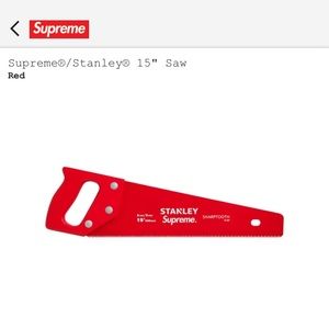 Supreme/Stanley 15” Saw